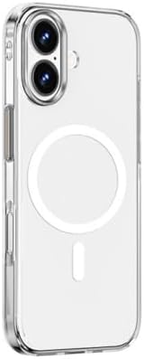 Crystal Sert Mika MagSafe Özellikli Şeffaf Premium Kılıf, iPhone 17 ile Uyumlu - Görsel 3
