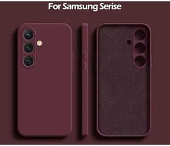 Alternative view of -  Galaxy A17 ile uyumlu 5g Kılıf Lansman Kamera Korumalı İçi Süet Kadife Yumuşak Renkli Silikon Mat Hisli