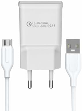 Alternative view of Yetty Fast Charger 3.0 A Qualcomm Adaptör + 1m Micro USB Kablo Beyaz YT-40M (Yerli Üretim)