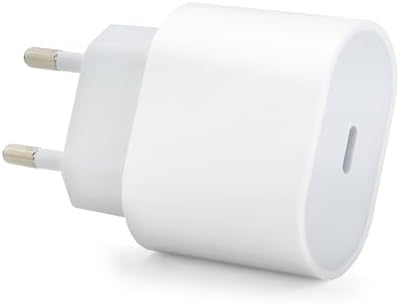 Alternative view of Nodar 20W USB-C PD Hızlı Şarj Adaptörü | iPhone ve Android Uyumlu | Type-C Hızlı Şarj Başlığı, Güç Kaynağı | Yüksek Voltaj ve Kısa Devre Korumalı, Beyaz