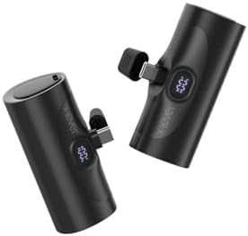 X-Level Mini PowerBank Şarj Cihazı, 5000 mAh, 20W Hızlı Şarj, Type-C Giriş ve Çıkış, Ultra Mini, Yüksek Kalite, Akım Korumalı, Aşırı Şarj Koruma, Yatay Stand, Led Ekranlı, XP2304, Siyah - Görsel 2