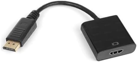 Display Port to HDMI Dönüştürücü (Display Port Bilgisayara Takılır) (HDMI Kablo ile Monitör, TV Projeksiyon Takılır)