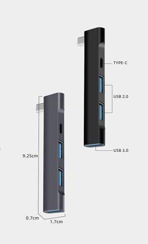 Alternative view of KY 238 TYPE C HUB TYPE C USB TYPE C ÇOĞALTICI