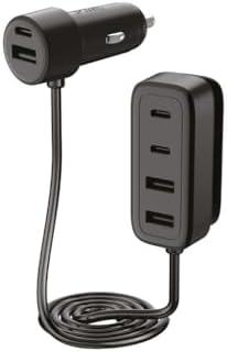 Alternative view of SmartCharger 6sı 1 Arada PD 90W Araç Hızlı Şarj Aleti 3 USB-C+3 USB-A