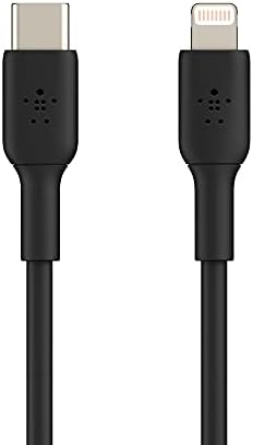 USB-C/Lightning kablosu (iPhone 14 veya eski modeller için hızlı şarj için iPhone kablosu) Boost Charge MFI sertifikalı iPhone USB-C kablosu (siyah, 2 m) - Görsel 3