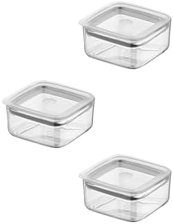 Vp-327 Sude Kare 3X350 Ml Saklama Kabı (8), Şeffaf - Görsel 3