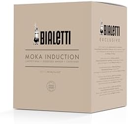 Alternative view of - Moka Exclusive İndüksiyon: 4 Cups Ocak Üstü Espresso Pişirici - 200ml - Kırmızı Renk - Alt Hazne: Dış Paslanmaz Çelik İç Alüminyum - İndüksiyon Ocak Türleri İçin Uygundur