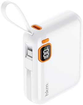 Alternative view of POWER DUO 10.000 mAh 20W, PD 20W hızlı şarj destekli, Type-C ve Lightning Kablolu Powerbank, Beyaz