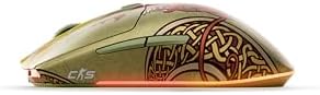 Alternative view of SteelSeries CS2 Dragon Lore Counter-Strike Wireless Gaming Mouse - 2.4GHz & Bluetooth — 18.000 DPI TrueMove Air Optik Sensör