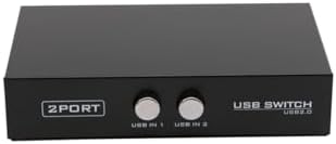 5020 2 Port Yazıcı Printer Usb Çoklayıcı Switch Splitter Hub - Görsel 3