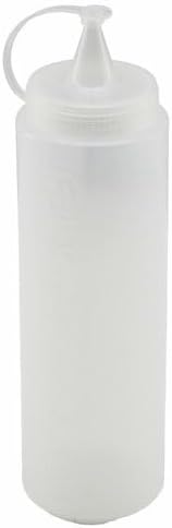 2'li Set 700 ml Şeffaf Plastik Sos Şişesi ve Yağdanlık - Kapaklı Sıkılabilir Sosluk, Ketçap, Mayonez, Zeytinyağı ve Sirke Dispenseri