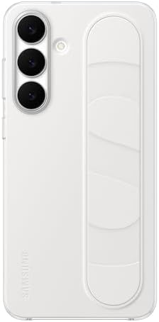 Galaxy S25 FE Standlı Kordonlu Silikon Kılıf, Beyaz - Görsel 2