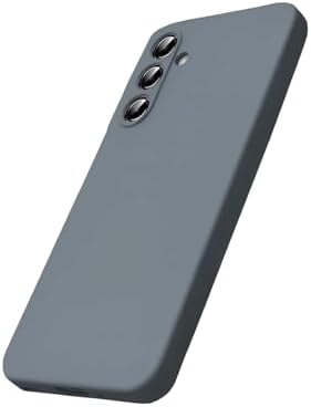 & AKSESUAR Galaxy S25 Fe ile Uyumlu İçi Kadife Kamera Korumalı Lansman Silikon Kılıf İnce Yapılı Tam Koruma Sağlayan Kamera Korumalı Kılıf (Gri) - Görsel 3