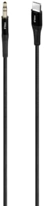 Aux - USB-C Ses Kablosu 100cm Siyah - Görsel 3