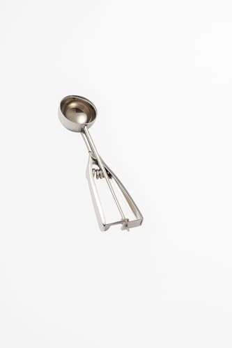 Alternative view of Paslanmaz Çelik Dondurma Kaşığı – 4 cm Kepçe – 20.5 cm Uzunluk – Ergonomik Tutma – Profesyonel Porsiyon Kaşığı – Çelik Yay Mekanizmalı