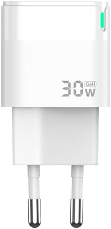Alternative view of Qbic PD 30Watt GaN Hızlı Şarj Aleti, A + C Girişli, Beyaz