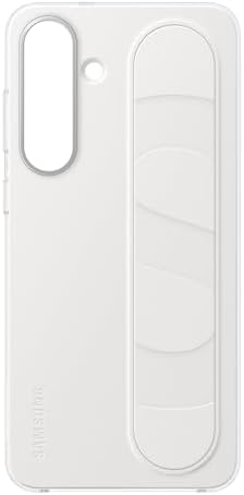 Galaxy S25 FE Standlı Kordonlu Silikon Kılıf, Beyaz - Görsel 3