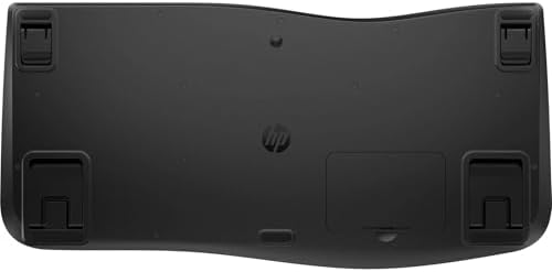 HP 680 Comfort Çift Modlu Unifying Bluetooth Kablosuz Klavye Siyah 8T6L8AA - Görsel 3