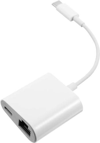 Alternative view of Type-C to Ethernet Dönüştürücü Usb Ağ Adaptörü USB C to RJ45 Çevirici Beyaz Renk Adaptör ZR669