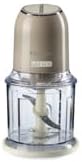 Vintage Doğrayıcı Bej 0438/03-2 Hız Kademeli, 2 Buton ve 4 Paslanmaz Çelik Bıçak, Sebze Doğrayıcı, Buz Kırıcı Özellikli, 600 ml Ölçekli Kupa ile Kullanım Kolaylığı - Görsel 3