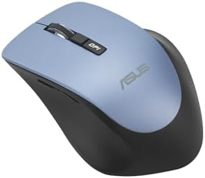 ASUS WT425 SİYAH-MAVİ (mist blue) KABLOSUZ MOUSE 1000dpi ve 1600dpi Modları ile