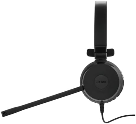 Evolve 30 II, Microsoft Teams Sertifikalı Stereo Kablolu Kulaklık Çağrı Kontrol Ünitesi, Gürültü önleyici mikrofon, LED göstergeleri, mükemmel ses kalitesi - USB-C/A, Siyah