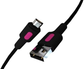 Alternative view of Micro USB Hızlı Şarj Kablosu (Siyah + Fuşya/Siyah Uç) (120 CM)