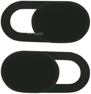 Kamera Kapatıcı 3 Lü Set Laptop Telefon Tablet Uyumlu Siyah Ultra İnce Kaydırmalı Webcam Gizlilik Kapağı Siyah
