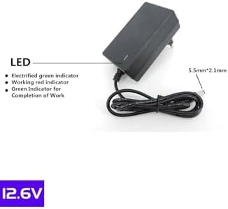 Alternative view of Depolife Şarjlı Matkap Için Şarj Adaptörü 12 Volt 14V 18V 20V 48V 58V Li-On Pil Şarj 5.0 Mh Üniversal