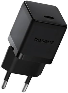 30W Hızlı Şarj Cihazı, Palm 1C USB-C Duvar Adaptörü, BCT Soğutma Teknolojisi ve Akıllı Çip Koruması, Kompakt Şarj Başlığı, ve iPhone Uyumlu, Siyah