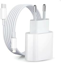 iPhone 11/12/13/14 Pro ve Pro Max ile Uyumlu 20W Gerçek Güç PD QC 4.0 Destekli Hızlı Şarj Adaptörü ve Type-C to Lightning Kablo Seti - Görsel 3