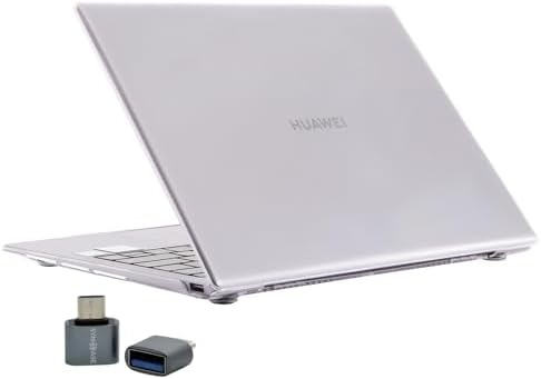 Alternative view of MateBook D15 2019-2022 Kılıf Uyumlu Kristal Parlak Şeffaf Sert Hard Case İnce Hafif Çizilme Koruma 15.6 inç Şeffaf