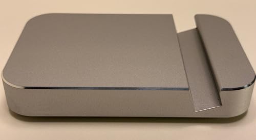 Alternative view of Premium Alüminyum Tablet Standı, Ergonomik Kompakt Tasarım, Tüm Ipad Modelleri ile Uyumlu, Masaüstü Kullanım, Yatay ve Dikey Kullanım (Gümüş Gri)