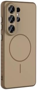 - ile uyumlu Galaxy S26 Ultra İçin M-Safe Şarj Özellikli Elde Kaymaz Soft Renkli Kılıf - Siyah - Görsel 3