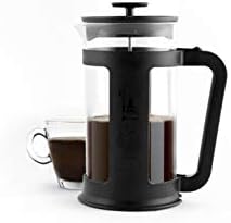 - Smart French Press: Yaklaşık 1L kapasiteli kahve hazırlayıcı - Siyah Polipropilen Gövde - Bulaşık Makinesinde Yıkanabilen Borosilikat Cam Sürahi - Paslanmaz Çelik Filtre Sistemi