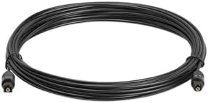 Alternative view of Optik Ses Kablosu Toslink - Toslink 3 Metre YWL2.2 Dijital Audio Fiber Optik Kablo TV Soundbar Hoparlör Ses Sistemleri İçin Optik Bağlantı Kablosu | ZR146 (Siyah 3 Metre)