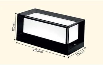 Alternative view of Bahçe Aydınlatması Led Işık 25cm 12w Beyaz Işık 6500k Zita Ultra Bahçe Duvar Aplik Su Geçirmez