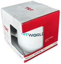 World Logolu Beyaz Kupa