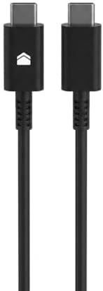 45W-5A USB-C to USB-C Hızlı Şarj ve Data Kablosu 1m Siyah - Görsel 3