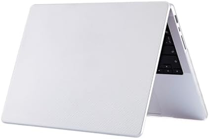 Alternative view of MacBook Air M1 Kılıfı A2337 A2179 A1932 Uyumlu 13.3 İnç Karbon Fiber Desenli Hard Case Sert Kapak Parmak İzi Bırakmayan İnce Hafif MacBook Air Kılıfı Şeffaf