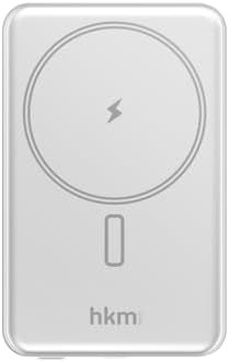 MAG LITE Wireless 5.000 mAh 20W MagSafe Uyumlu Manyetik Kablosuz Powerbank, Ultra İnce, Gümüş Renk - Görsel 3