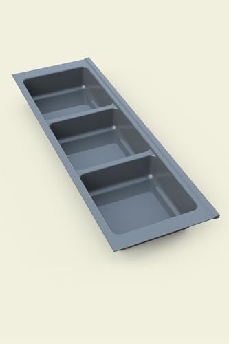Alternative view of tify Mutfak Çekmece Içi Kaşıklık, Antrasit Üç Bölmeli Modül 16Cm X 48Cm