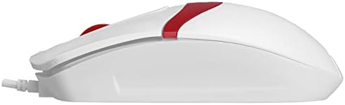 Alternative view of SM-220 Usb Beyaz/Kırmızı 1200dpi 3D Optik Kablolu Mouse