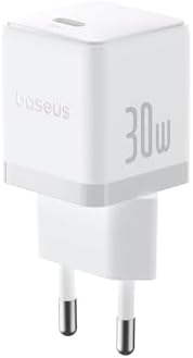 Alternative view of 30W Hızlı Şarj Cihazı, Palm 1C USB-C Duvar Adaptörü, BCT Soğutma Teknolojisi ve Akıllı Çip Koruması, Kompakt Şarj Başlığı,  ve iPhone Uyumlu, Beyaz