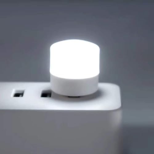 Alternative view of ‎Monte Lua Mini LED lambalar, okuma ışığı, 6 parçalı taşınabilir mini USB gece lambası, mobil LED, bebek uykusu, mobil şarj lambaları için küçük yuvarlak ışıklar