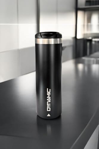 Dynamic 500ml Paslanmaz Çelik Termos, 7 Saat Sıcak 10 Saat Soğuk Saklama, Siyah/Krem - Görsel 3