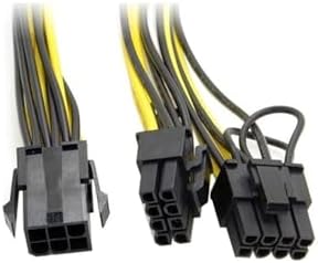 Pci e 8 Pin (6+2) 2X Pci-e Ekran Kartı Power Çoklayıcı Kablosu 4302 - Görsel 3