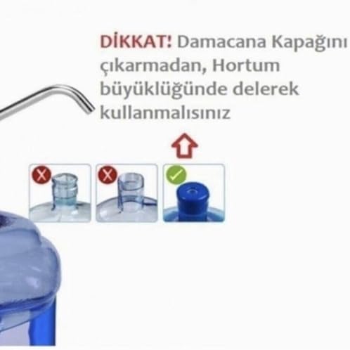 Damacana Pompası Şarjlı Tek Motorlu Otomatik Damacana Su Pompası: USB ile Kolay Şarj Edilebilir, Taşınabilir ve Hijyenik Su Dağıtım Çözümü Yüksek KALİTE BPA İÇERMEZ - Görsel 3