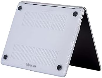Alternative view of MacBook Air M1 Kılıfı 13 İnç A2337 A2179 A1932 Uyumlu Sert Kapak Hard Case Koruyucu Kılıf MacBook Air 13 İnç Kılıfı Çizilme ve Darbe Koruyucu UV Baskılı Yaprak Çiçek Desenli Pembe