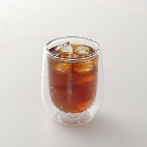 Çift Cidarlı (Double Wall) Cam Bardak - 250 ml Isıya Dayanıklı Cappuccino, Çay ve Kahve Bardağı - El Yakmayan Modern Tasarım - Görsel 3